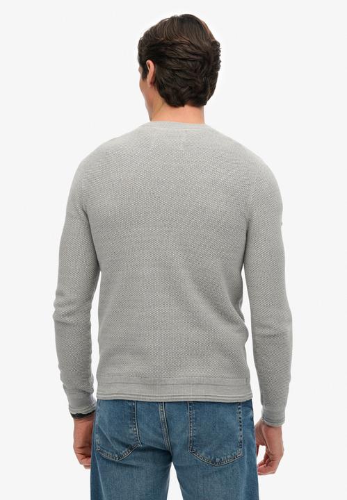 Produktbild Superdry Strickpullover Casual Bequem sitzend Cotton Texture Jumper (L)