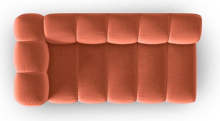 Actual product image Micadoni Velvet Left Modular Sofa, "Lupine", 3 Seats, 175x95x70Made in Europe (Modular sofa, 3-seater)