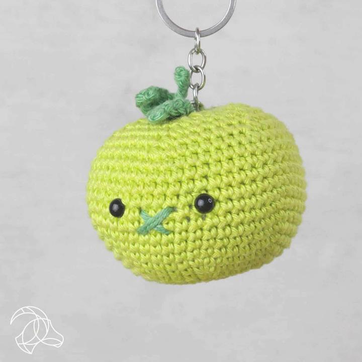 Actual product image Hardicraft Bag tag apple - crochet set