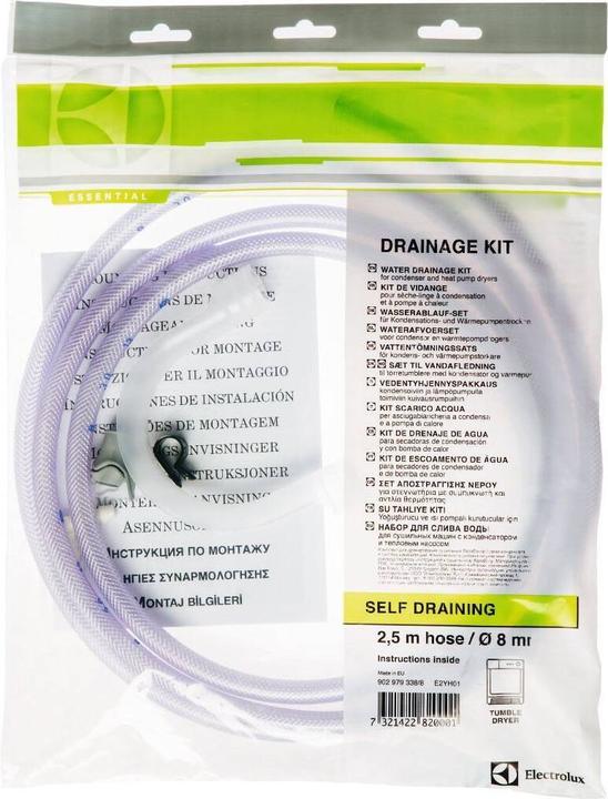 Nährwerte und Zutaten Electrolux Drain hose for condens dryer