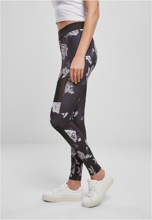Produktbild Urban Classics Ladies Tech Mesh AOP Leggings (3XL)