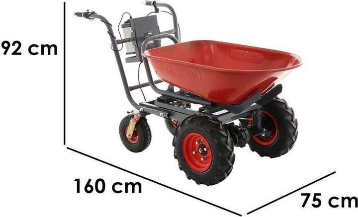 Image du produit GeoTech Brouette à batterie40V, 6AH