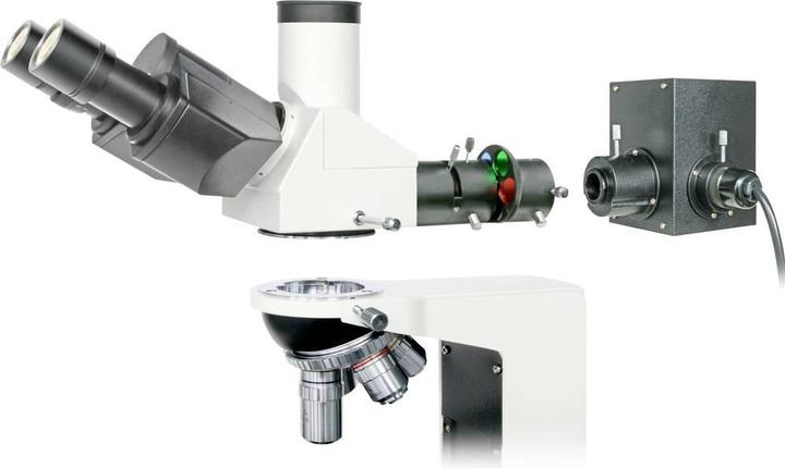 Actual product image Bresser Science ADL-601P transmitted light/ reflected light microscope