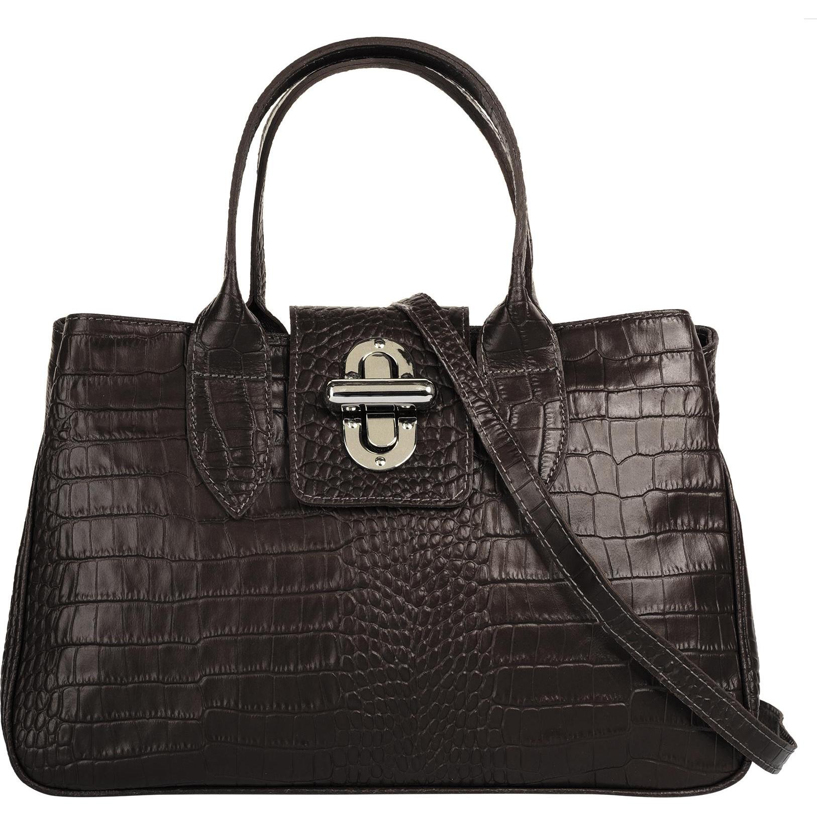 Cluty, Handtasche, Handtasche, Braun