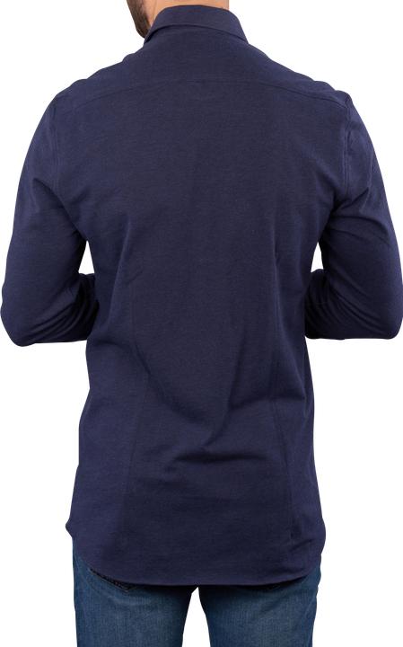 Produktbild The Basics Hemd Modern Fit Hai bügelleicht uni blue (M)