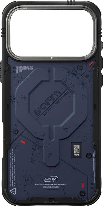 Actual product image Etuui Etui Skinarma Vigor MagSafe do iPhone 17 Pro Max niebieski (Apple iPhone 17 Pro Max)