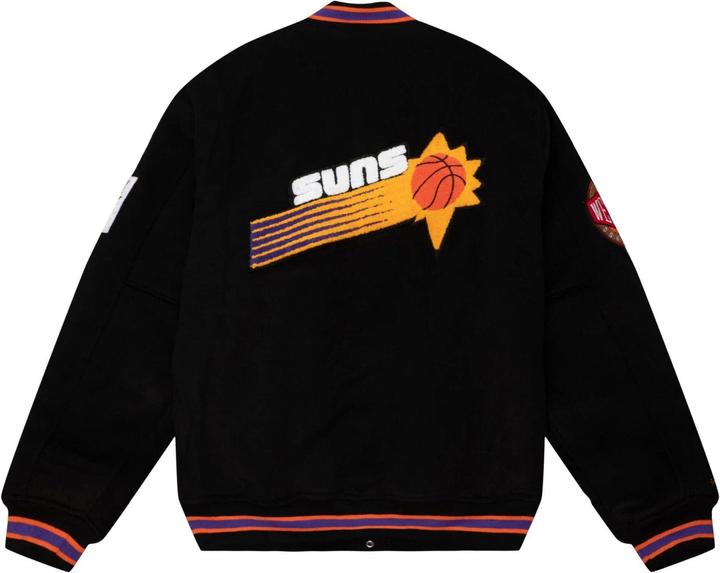 Actual product image Mitchell & Ness M&N HWC Heavyweight Wool Varsity Jacket - Phoenix Suns - L (L)