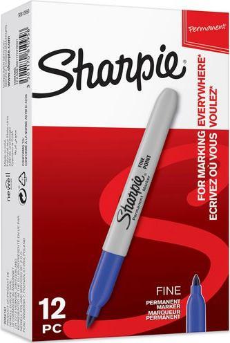 Image du produit Sharpie Feiner Permanentmarker (12 x)