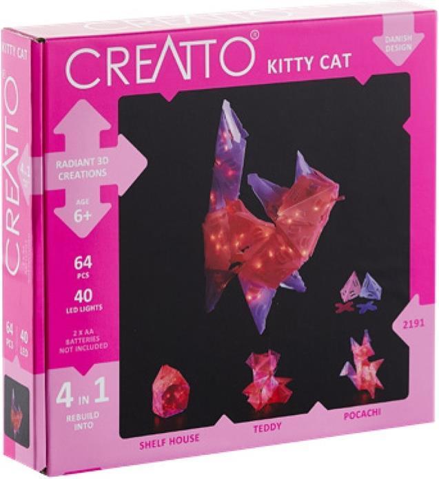 Produktbild Creatto Bastelset Kitty Cat 4 in 1