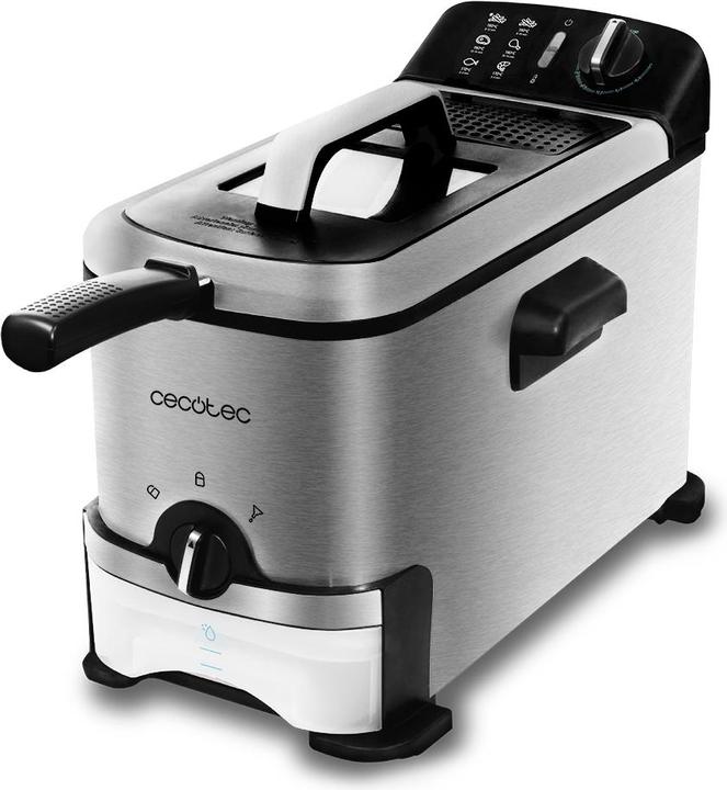 Actual product image Cecotec Fryer compatible Cleanfry 3000 Pro filter 3L (Noir/Argent)