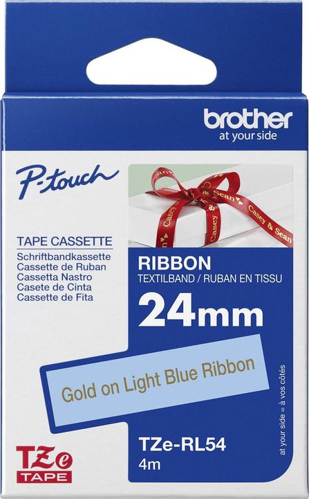 Actual product image Brother TZE-RL54 (2.40 cm, Blue)
