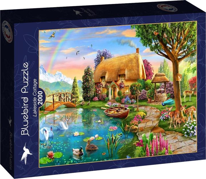 Immagine prodotto Bluebird Puzzle 2000 pezzi Lakeside Cottage (2000 pezzi)
