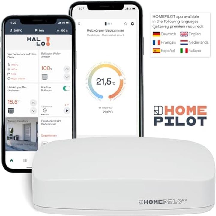 Actual product image Rademacher Homepilot radiator thermostat smart