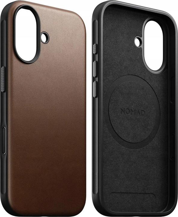 Nomad Modern Leather Case - Lederhülle für das iPhone (Apple iPhone 17)