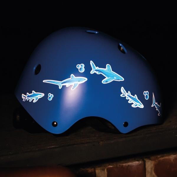 Image du produit Farbviereck Autocollants réfléchissants représentant des requins