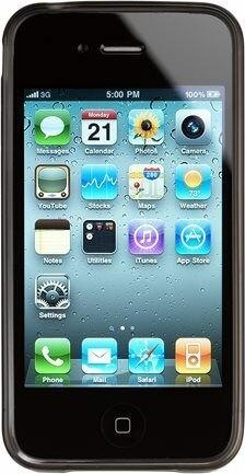 Produktbild Kensington Grip Case - Tasche für Mobiltelefon - Silikon (Apple iPhone 4)