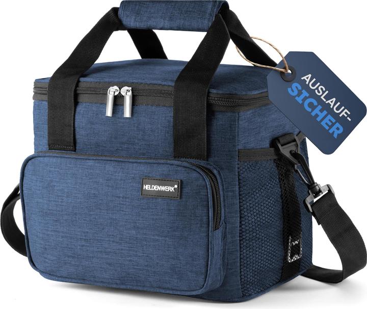 Heldenwerk Faltbare Kühltasche mit integriertem Flaschenöffner (10 l)