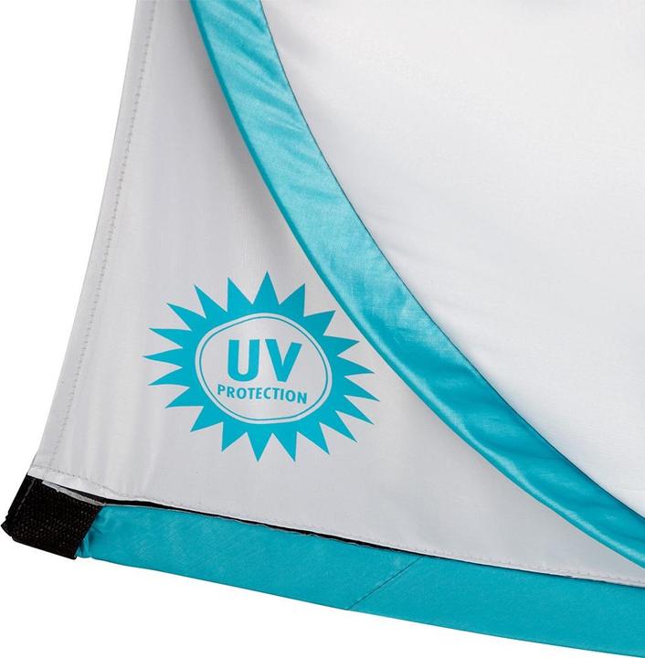 Actual product image Nils Camp Folding beach tent NC3173 gray-turquoise (beach tent, 0.85 kg)