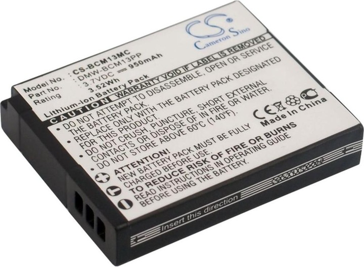 Produktbild NoName Battery for Panasonic Lumix DMC-FT5 etc