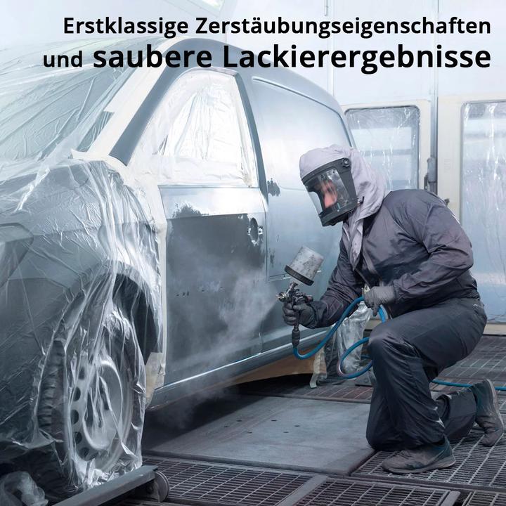 Actual product image Stahlwerk HVLP spray gun SG-250 ST spray gun with 650 ml flow cup