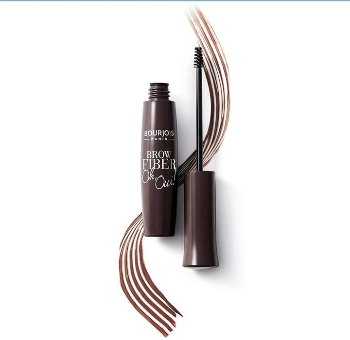 Actual product image Bourjois Oh Oui Brown Fibre tusz do brwi 003 Brown 6,8ml (003 Brown, 03 Brun)