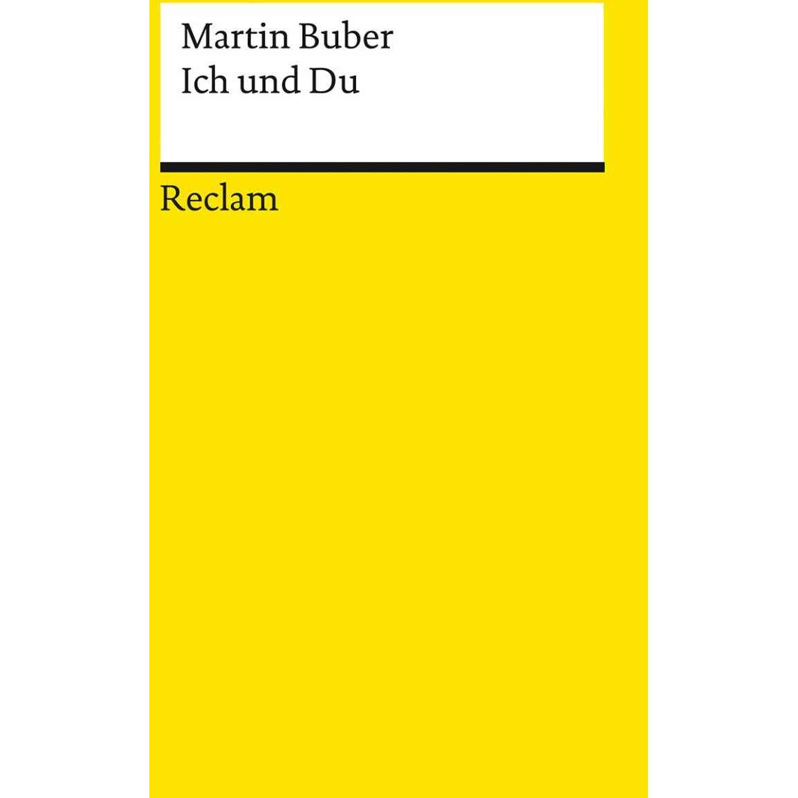 Ich und Du, Fachbücher von Martin Buber