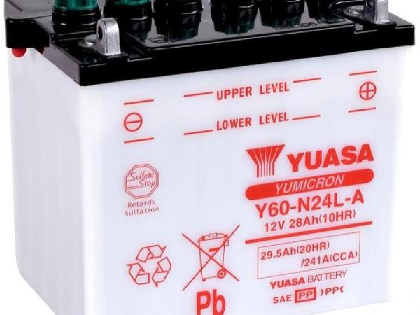 Actual product image Yuasa Motorbike Battery 12V 29.5Ah 241A (12 V, 29.50 Ah, 241 A)