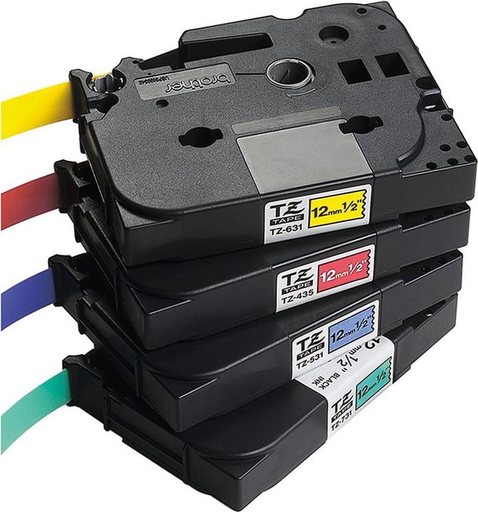 Produktbild Brother TZ611 Laminiertes Band (0.60 cm, Gelb, Schwarz)