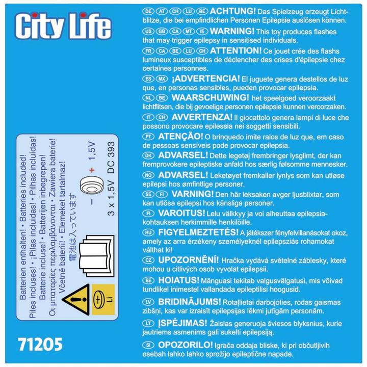 Actual product image Playmobil 71205 Emergency doctor motorbike with flashing light (71205, Playmobil City Life)