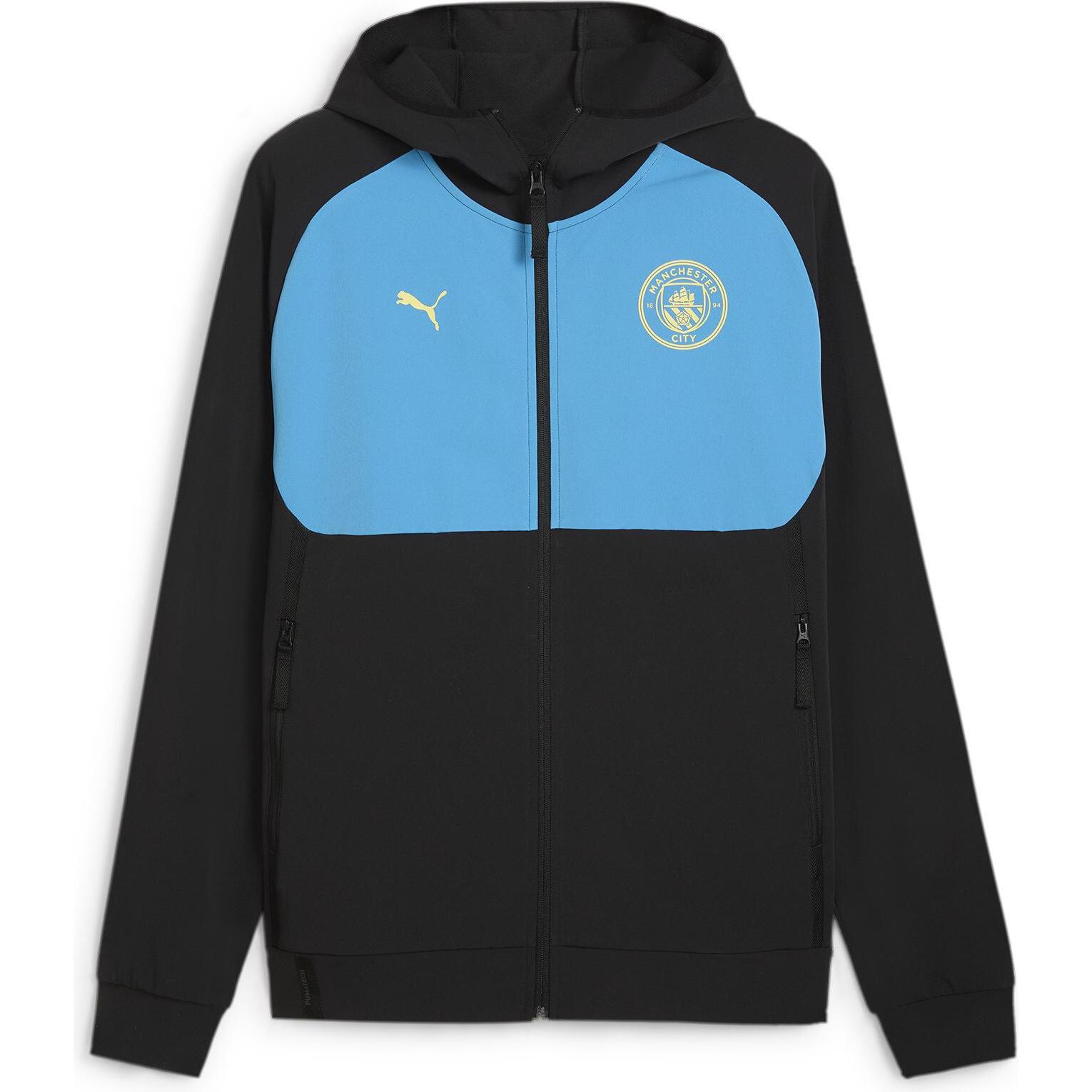 Puma, Herren, Jacke, MCFC PUMATECH Track Jacket WV (S), Schwarz, S