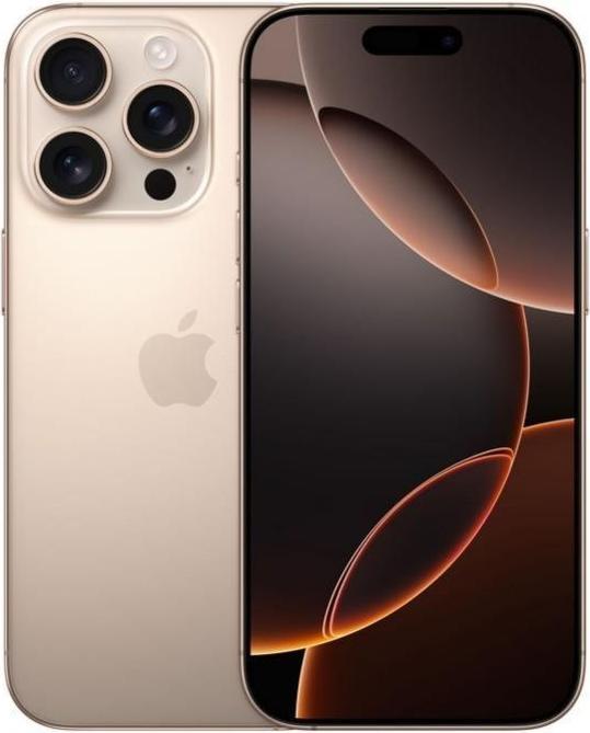 Renewd REFURB. PHONE IPHONE 16 PRO/128GB N.DESERT APPLE (128 GB, Titanium, 6.30", 5G)