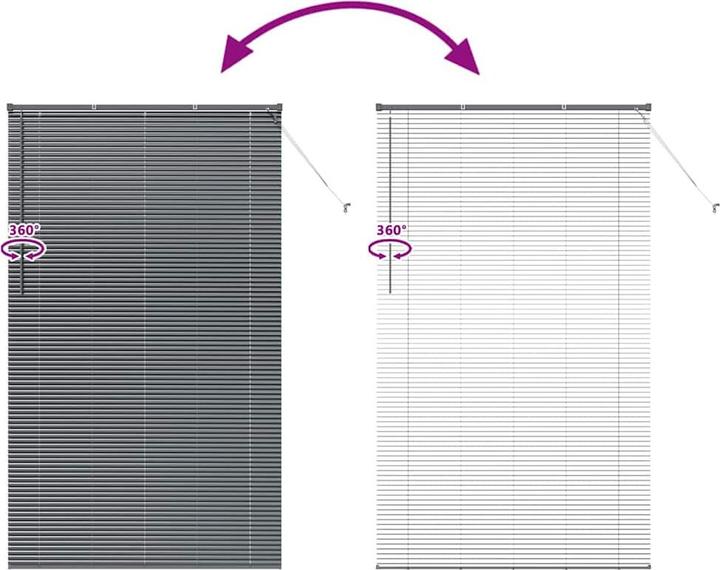 Produktbild vidaXL Balkenjalousien (125 x 220 cm)