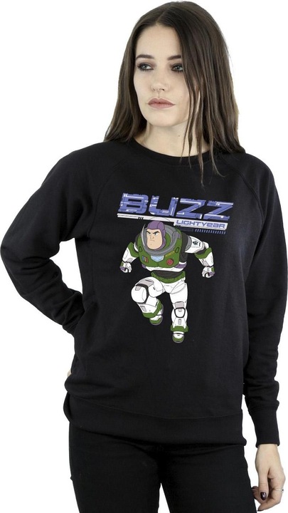 Actual product image Disney Womens/Ladies Lightyear Buzz Jump To Action Sweatshirt (L)