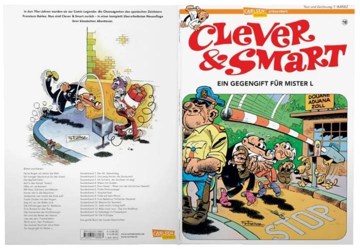 Productafbeelding Clever und Smart 18: Clever Smart 18 (Duits, Francisco Ibáñez, 2022)