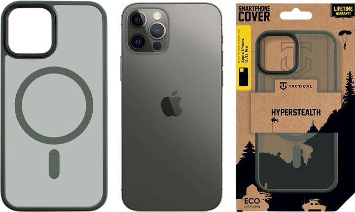 Immagine prodotto Source MagForce Hyperstealth Cover per iPhone 12|12 Pro Verde Foresta (Apple iPhone 12 Pro)