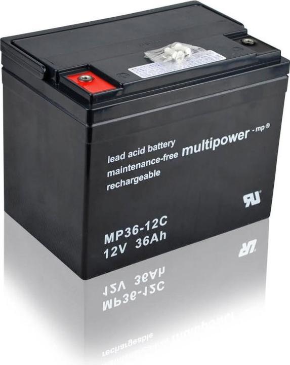 Multipower MP36-12C AGM-Batterie (12 V, 36 Ah)