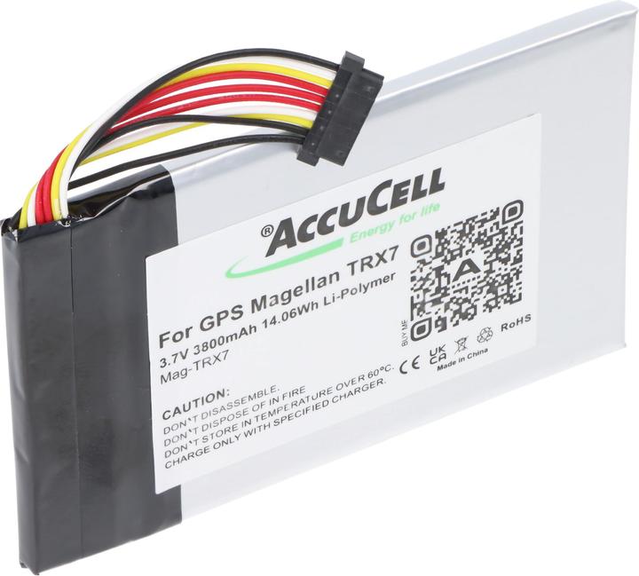 Actual product image XCell AKKU 3.7V 3.800mAh 14.06Wh Li-Polymer N496 für GPS Magellan TRX7