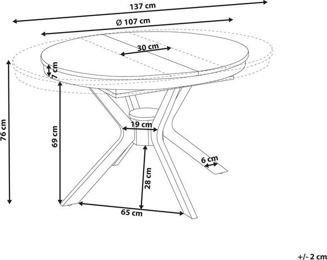 Actual product image Beliani Tymis
