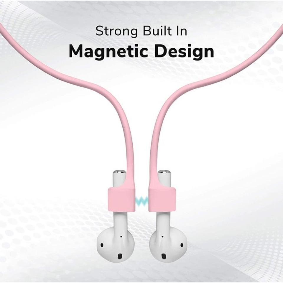Screenguard Apple AirPods magnetic Anti-Lost Silicone Strap (Apple AirPods Pro (2a gen.), Apple AirPods, Apple AirPods 4, Apple AirPods (seconda gener
