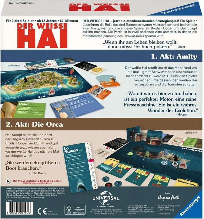 Actual product image Ravensburger The great white shark (German)