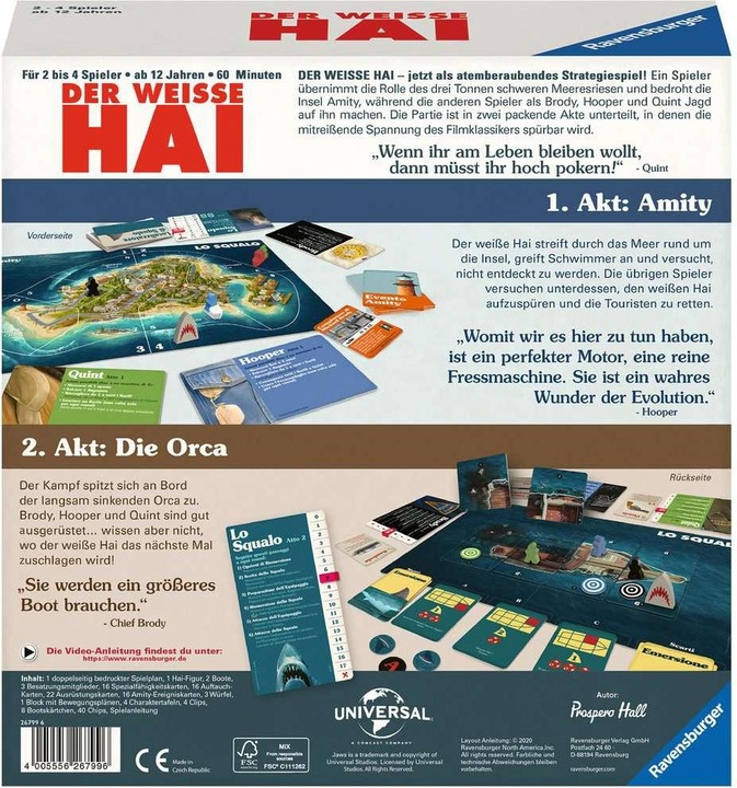 Actual product image Ravensburger The great white shark (German)
