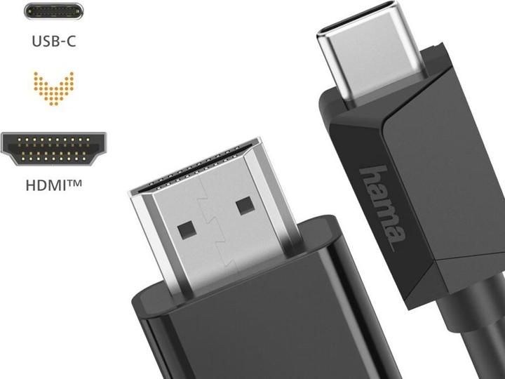 Produktbild Hama USB Typ C — HDMI (Typ A) (3 m, HDMI, 2.0)