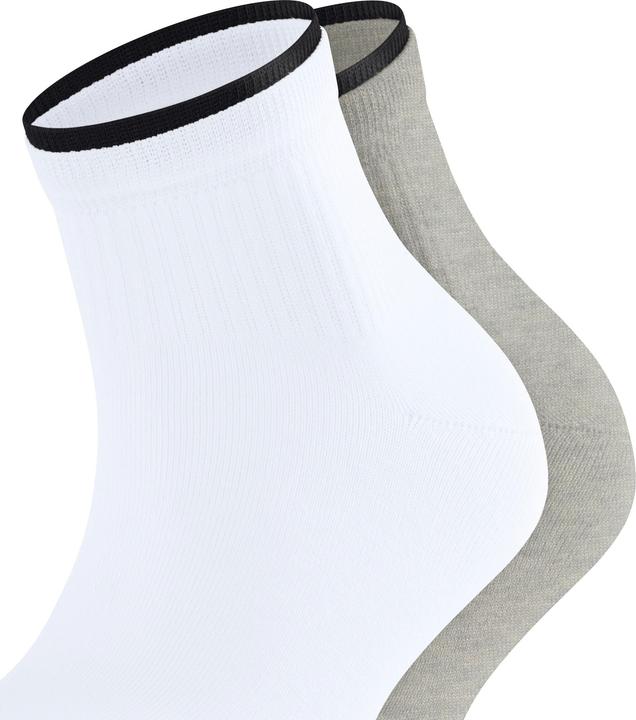 Produktbild Esprit Double High Cuff 2-Pack Baumwollsneakersocken (2er Pack, 35 - 38)