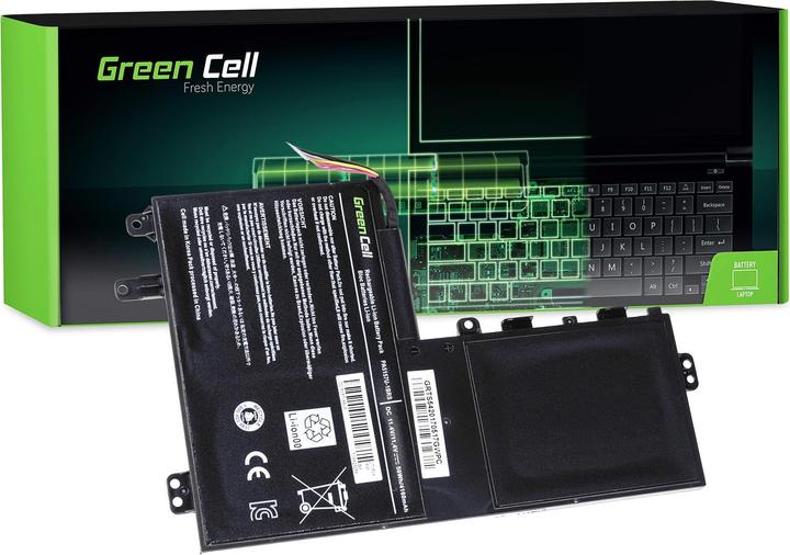 Actual product image GreenCell Laptop Battery for Toshiba Satellite U940 U40t U50t M50-A - 11.4V - 3800mAh (4 cubicles, 3800 mAh)
