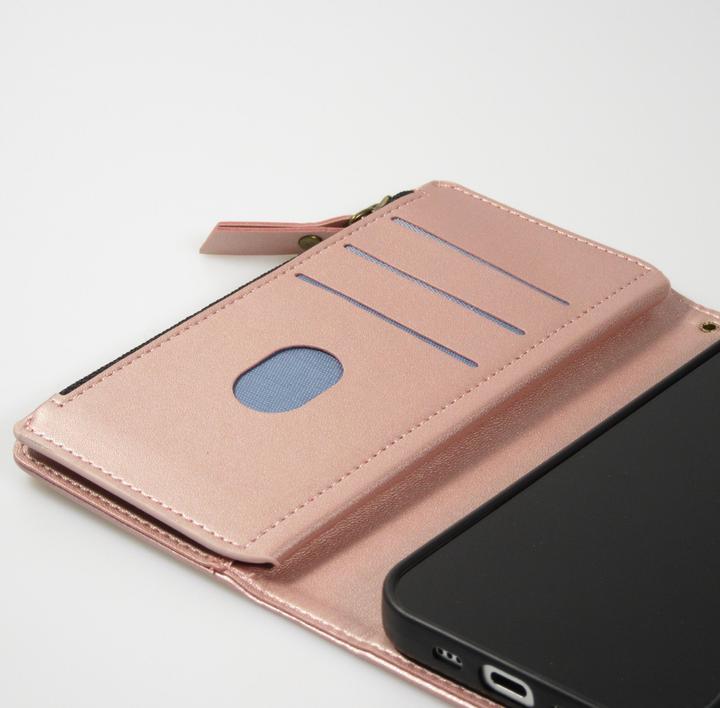 Produktbild PhoneLook Hülle Brieftaschen-Hülle luxuriös und raffiniert mit Magnet Verschluss & Münz- und Kartenfach (Apple iPhone 15)