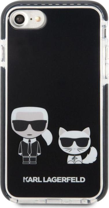 Image du produit Karl Lagerfeld case for iPhone 7 / 8 / SE 2020 / SE 2022 KLHCI8TPEKCK hard case black Karl & Choupet (Apple iPhone SE (3ème génération), Apple iPhone SE (2ème génération), Apple iPhone 7)