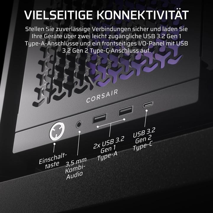 Actual product image Corsair Frame 4000D RS ARGB (Mini-ITX, ATX, E-ATX, mATX)