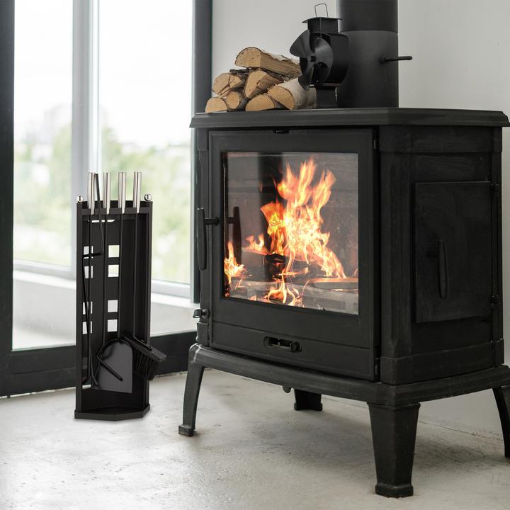 Produktbild Relaxdays 5-tlg. Kaminbesteck-Set