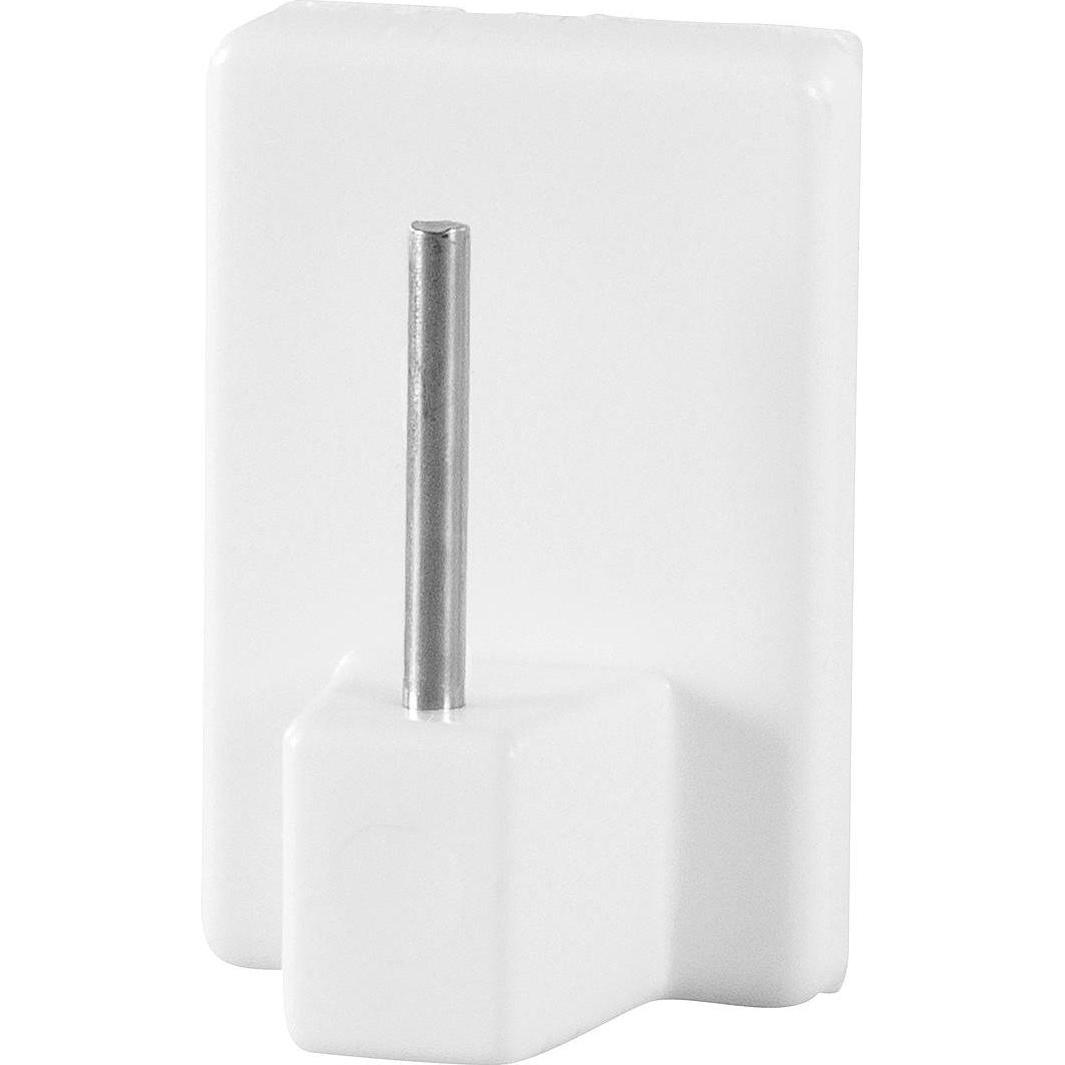 Hansi-Siebert Vitragenhaken 24x17mm weiss (50 Stk.) (HANSI-SIEBERT) Mindestbestellmenge: 50 Stück