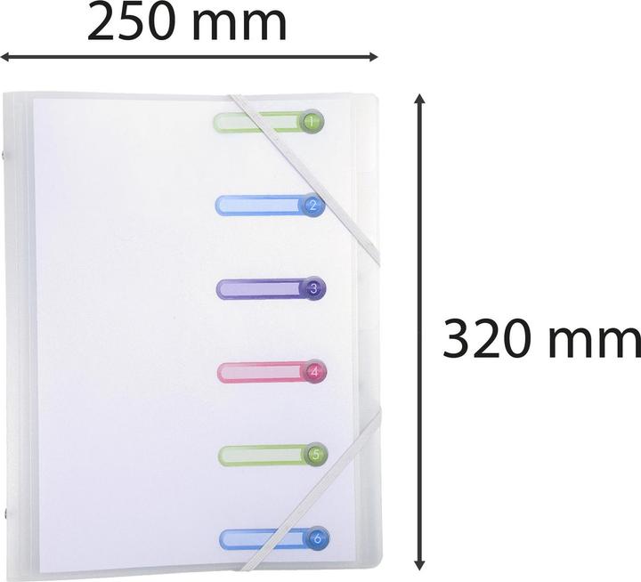Actual product image Exacompta Stapled file folders (A4)